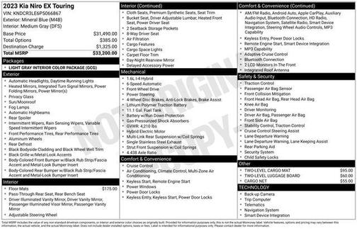 2023 Kia Niro EX Touring