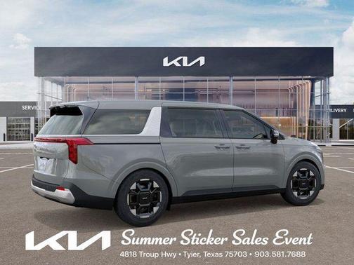 Ceramic Silver 2026 Kia Carnival EX