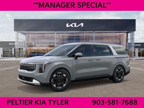 Ceramic Silver 2026 Kia Carnival EX