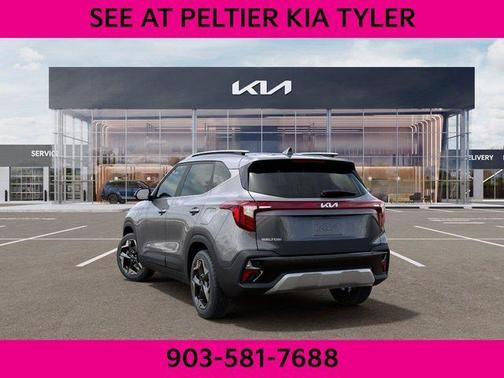 Steel Gray 2026 Kia Seltos EX