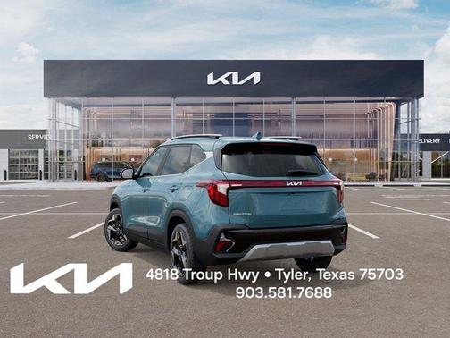 Blue 2026 Kia Seltos EX