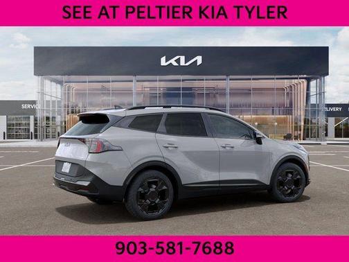 Wolf Gray 2026 Kia Sportage Hybrid X-Line
