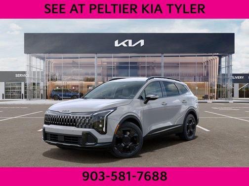 Wolf Gray 2026 Kia Sportage Hybrid X-Line