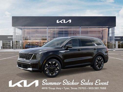 Ebony Black 2026 Kia Sorento EX