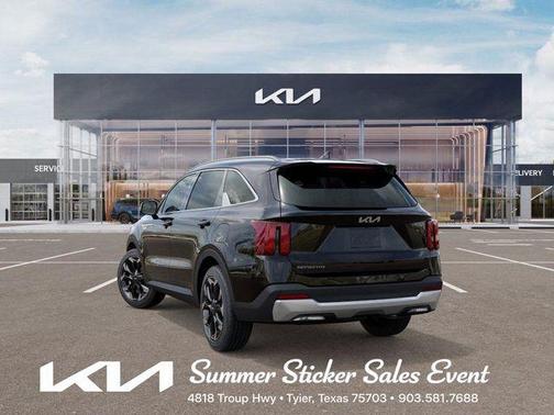 Ebony Black 2026 Kia Sorento EX