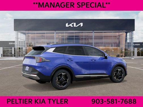 Blue 2026 Kia Sportage EX