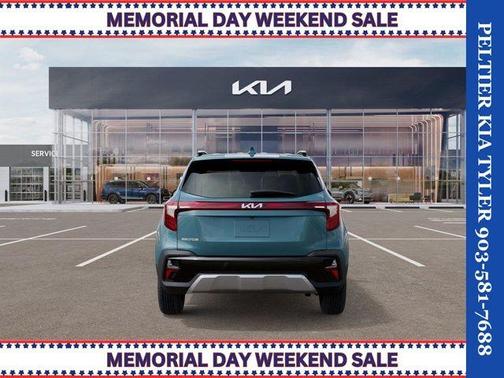 Blue 2026 Kia Seltos EX