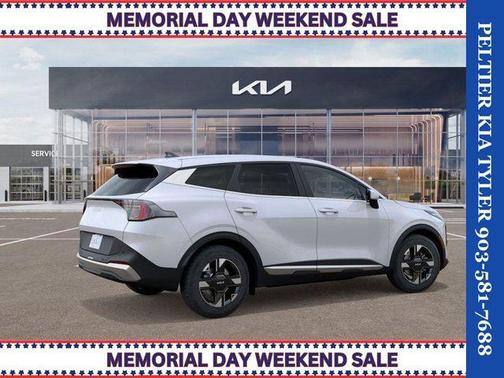Glacial White Pearl 2026 Kia Sportage LX