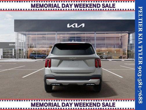 Ivory Silver 2026 Kia Sorento LX