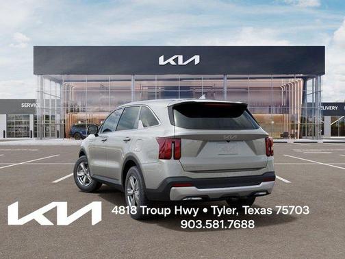 Ivory Silver 2026 Kia Sorento LX