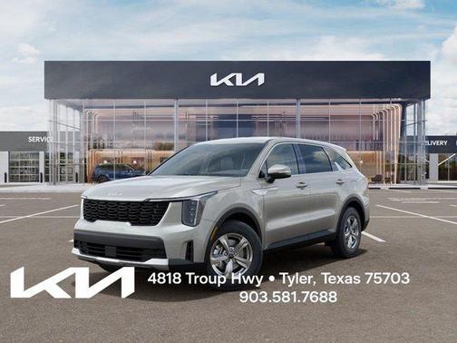 Ivory Silver 2026 Kia Sorento LX