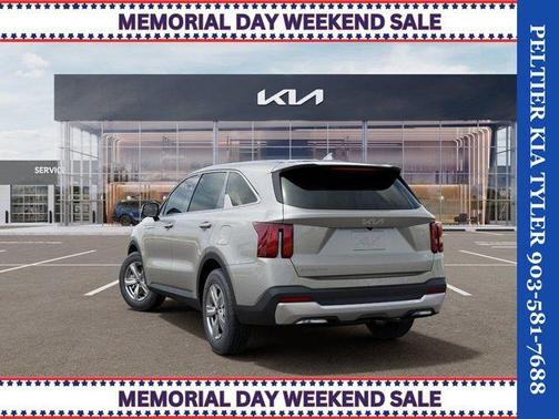 Ivory Silver 2026 Kia Sorento LX