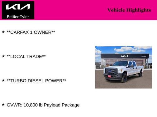 Oxford White 2015 Ford F-350 XL