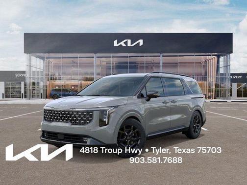 Ceramic Silver 2026 Kia Carnival SX