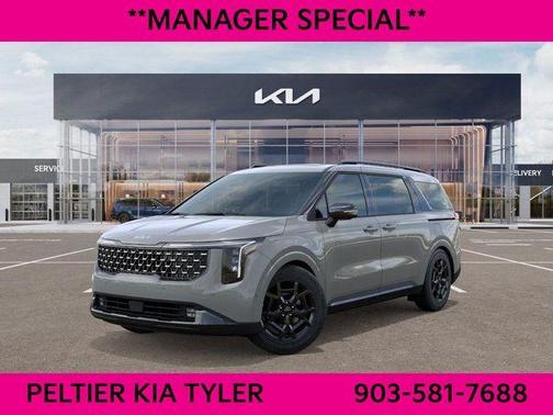 Ceramic Silver 2026 Kia Carnival SX