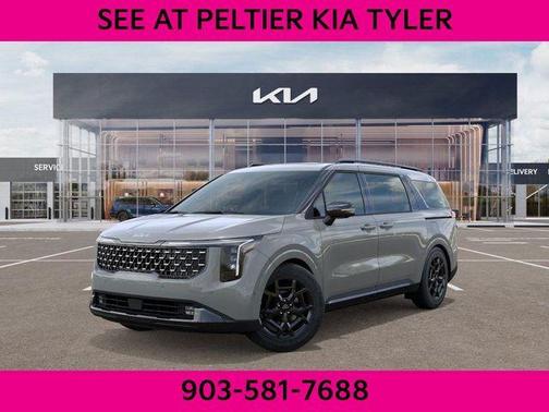 Ceramic Silver 2026 Kia Carnival SX