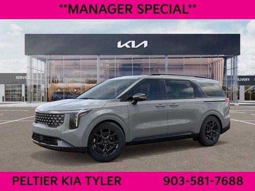 Ceramic Silver 2026 Kia Carnival SX