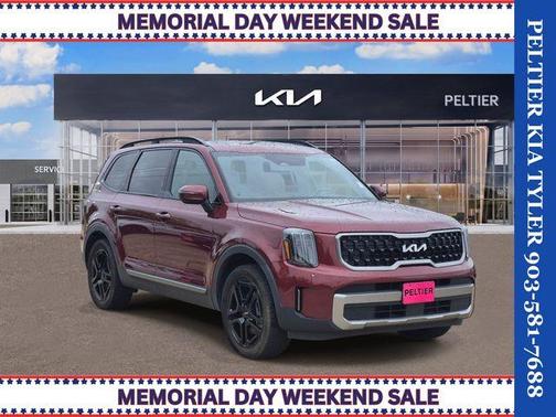 Red 2023 Kia Telluride EX X-Line