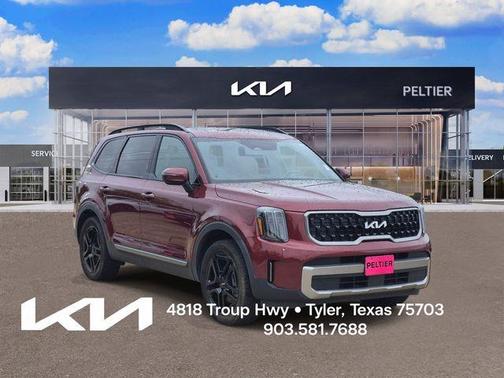 Red 2023 Kia Telluride EX X-Line