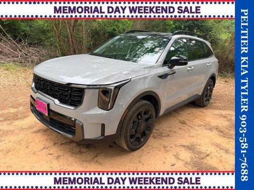 Wolf Gray 2024 Kia Sorento X-Line EX
