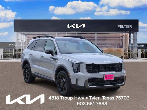 Wolf Gray 2024 Kia Sorento X-Line EX