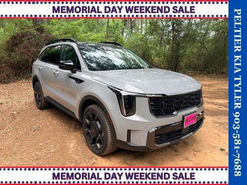 Wolf Gray 2024 Kia Sorento X-Line EX