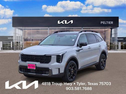 Wolf Gray 2024 Kia Sorento X-Line EX