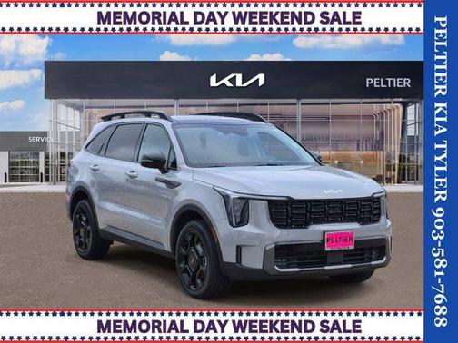 Wolf Gray 2024 Kia Sorento X-Line EX