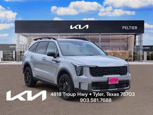 Wolf Gray 2024 Kia Sorento X-Line EX