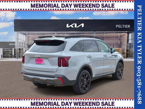 Wolf Gray 2024 Kia Sorento X-Line EX