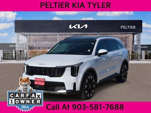 Glacial White Pearl 2025 Kia Sorento EX