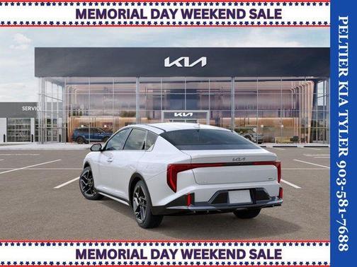 Snow White Pearl 2026 Kia K4 GT-LINE