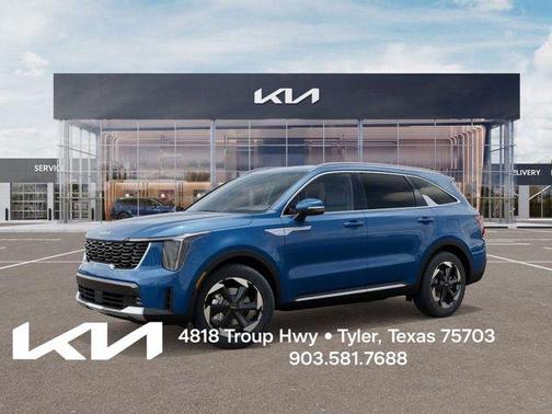 Mineral Blue 2026 Kia Sorento Hybrid EX