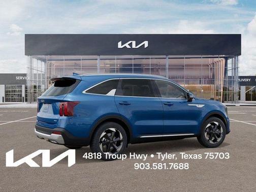 Mineral Blue 2026 Kia Sorento Hybrid EX