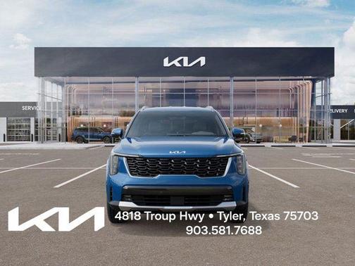 Mineral Blue 2026 Kia Sorento Hybrid EX
