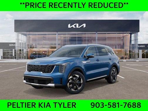 Mineral Blue 2026 Kia Sorento Hybrid EX