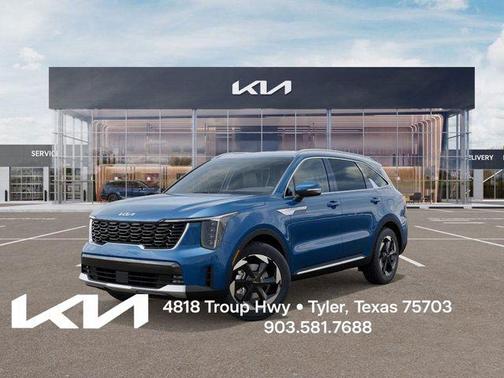 Mineral Blue 2026 Kia Sorento Hybrid EX