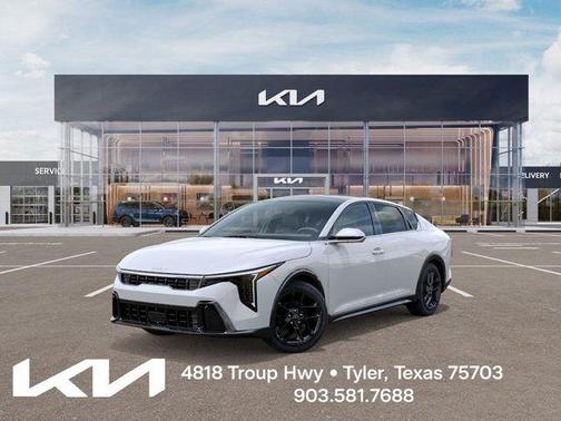 Snow White Pearl 2025 Kia K4 GT-Line Turbo