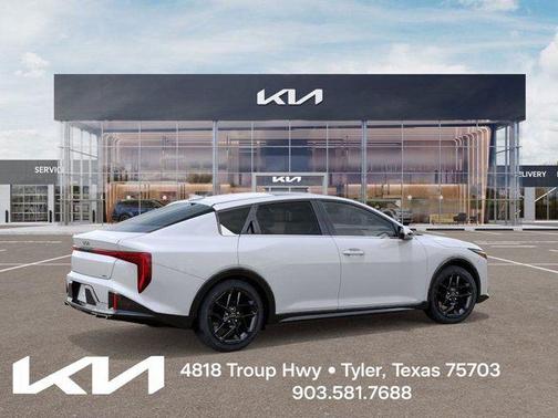 Snow White Pearl 2025 Kia K4 GT-Line Turbo