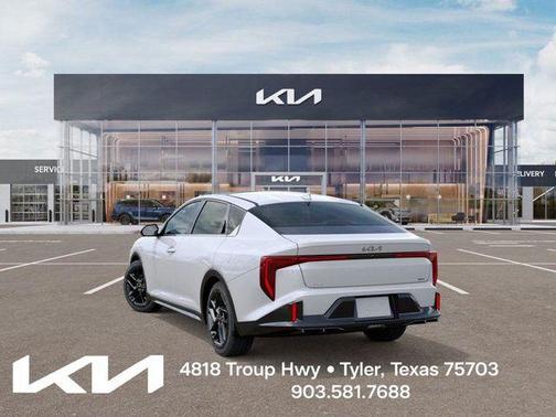 Snow White Pearl 2025 Kia K4 GT-Line Turbo