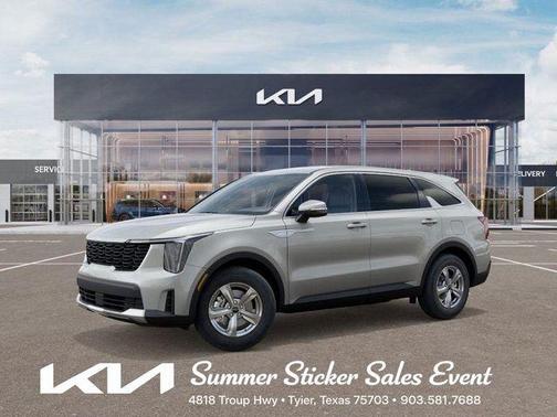Ivory Silver 2026 Kia Sorento LX