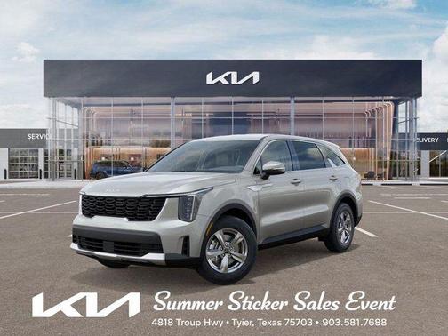 Ivory Silver 2026 Kia Sorento LX