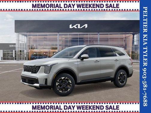 Ivory Silver 2026 Kia Sorento S