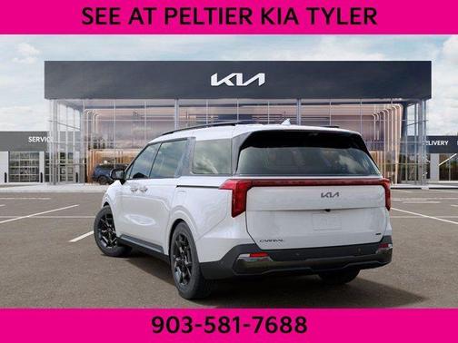 Snow White Pearl 2026 Kia Carnival Hybrid SX