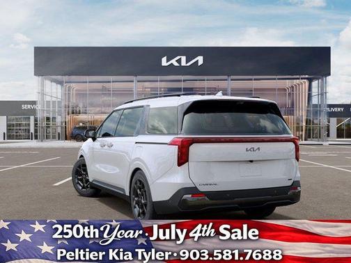 Snow White Pearl 2026 Kia Carnival Hybrid SX