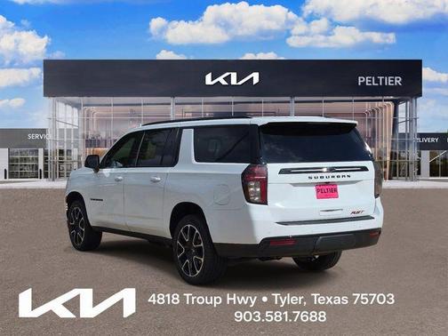 Summit White 2023 Chevrolet Suburban RST