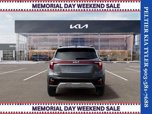 Steel Gray 2026 Kia Seltos SX