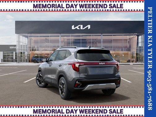 Steel Gray 2026 Kia Seltos SX