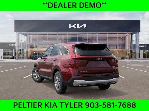 Red 2025 Kia Sorento LX