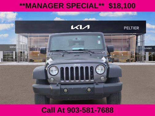 Granite Crystal Clearcoat Metallic 2017 Jeep Wrangler Unlimited Sport